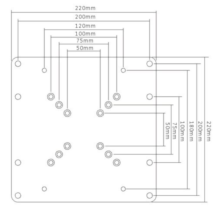 VESA MOUNT ADAPTER 23-42" flat Panel TV