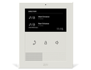 2N.9138511 2N, Clip, video intercom binnenpost met 4,3 inch kleurenscherm met een resolutie van 480x272 en 3 capacitieve knoppen. Geïntegreerde 2W luidspreker, PoE en bel input.