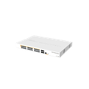CRS328-24P-4S+RM is een 28 poort onafhankelijke switch, het heeft 24 Gigabit Ethernet-poorten, PoE, 802.3af / at .450 W
