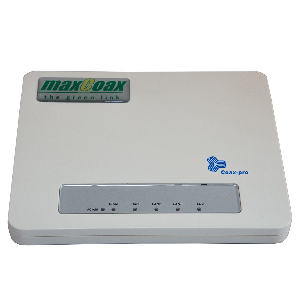 maxCoax CNM-L2-4-1GHz Cable Network Modem End-point, 4x LAN port