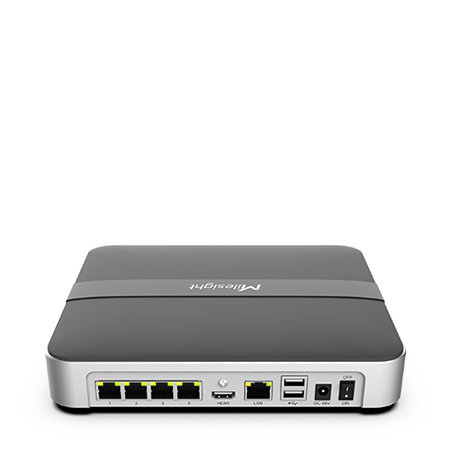 MS-N1008-UPC 4K Pro NVR 8Channel 4xPoE ports