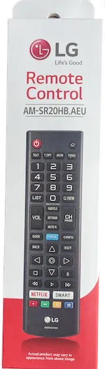 [MC.MC-RC06N] maxIptv TV remote control for maxCoax LG TV
LG remote control netflix button AM-SR20HB.AEU