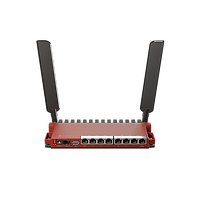 MikroTik De L009UiGS-2HaxD-IN PoE-in & PoE-uit Wi-Fi 6