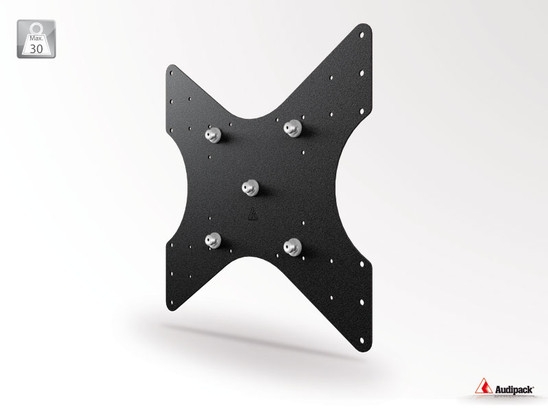 UFPRO-V400B Multi VESA flat panel bracket - Black - VESA 100, 200, 300 & 400