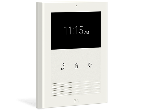 2N.9138511 Clip, video intercom binnenpost 4,3 inch, 3 capacitieve knoppen PoE