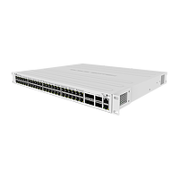 [SW.MKT.P48] CRS354-48P-4S+2Q+RM Deze krachtige switch heeft 48 x 1G RJ45-poorten en 4 x 10G SFP + -poorten
